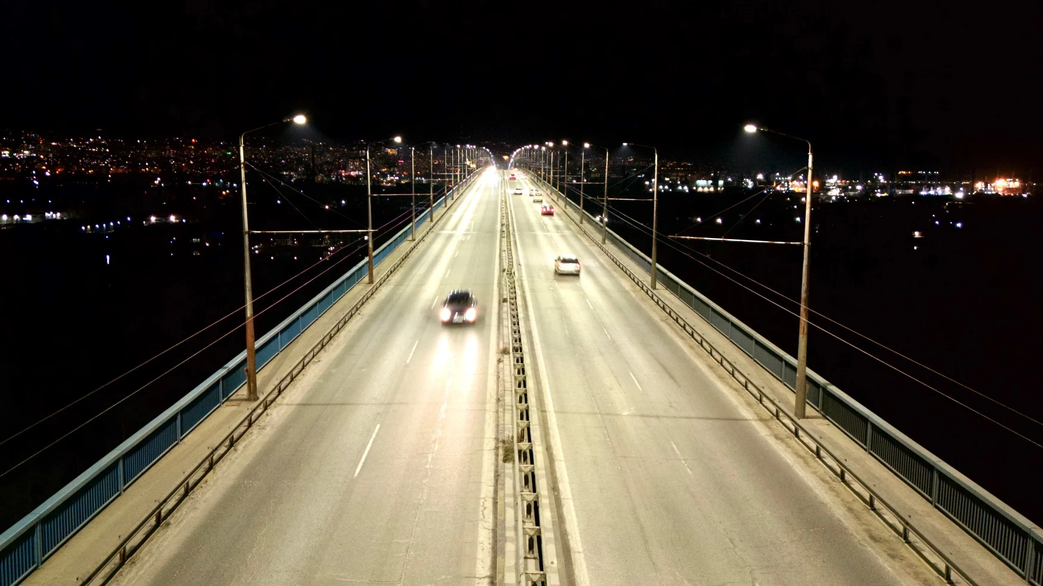 Аспарухов мост — Улично осветление