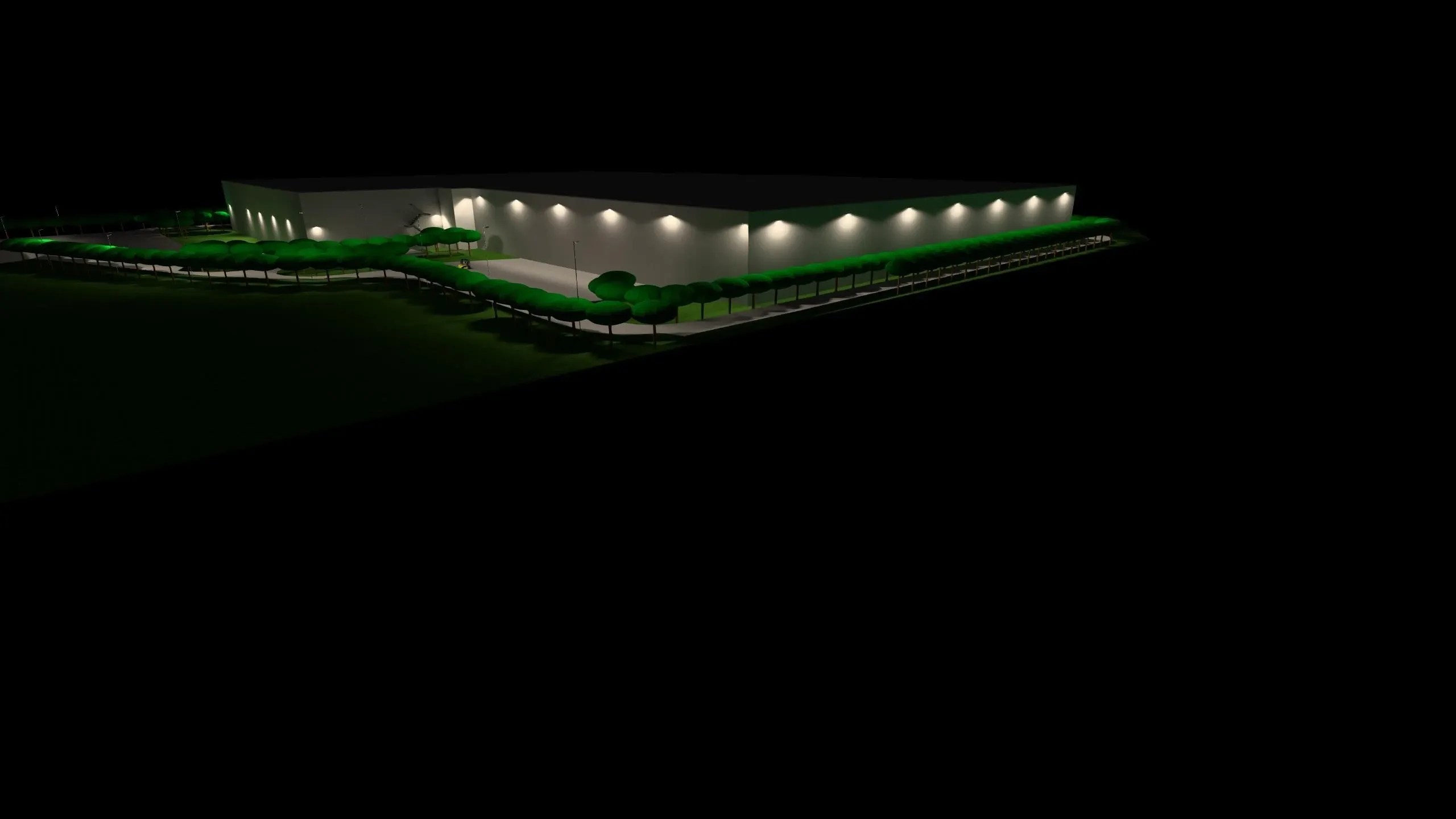 CTP Airport — Индустриално осветление